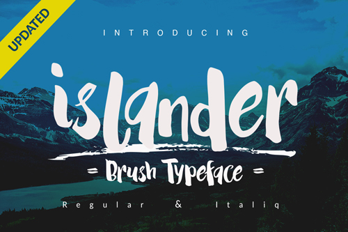 islander typeface